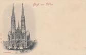 Wien, Votivkirche - Europa - alte historische Fotos Ansichten Bilder Aufnahmen Ansichtskarten 