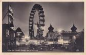 Wien, Prater bei Nacht - Wien - alte historische Fotos Ansichten Bilder Aufnahmen Ansichtskarten 