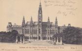 Wien, Rathaus - alte historische Fotos Ansichten Bilder Aufnahmen Ansichtskarten 