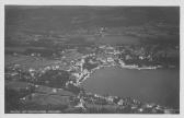 Lufbildaufnahme Velden - Oesterreich - alte historische Fotos Ansichten Bilder Aufnahmen Ansichtskarten 