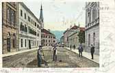 Bahnhofstrasse - Oesterreich - alte historische Fotos Ansichten Bilder Aufnahmen Ansichtskarten 