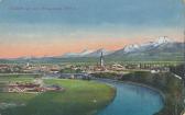 Drau bei St. Martin - Villach-Innere Stadt - alte historische Fotos Ansichten Bilder Aufnahmen Ansichtskarten 