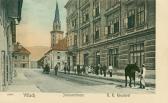 Villach Italienerstrasse, K.K. Hauptpost - Italiener Straße - alte historische Fotos Ansichten Bilder Aufnahmen Ansichtskarten 