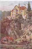 Villa Leonstein - Kärnten - alte historische Fotos Ansichten Bilder Aufnahmen Ansichtskarten 