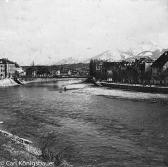Draubrücke und Mittagskogel - Oesterreich - alte historische Fotos Ansichten Bilder Aufnahmen Ansichtskarten 