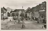 Völkermarkt - Unterer Platz (Adolf Hitler Platz) - Völkermarkt - alte historische Fotos Ansichten Bilder Aufnahmen Ansichtskarten 