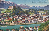 Salzburg vom Kapuzinerberg - Salzburg - alte historische Fotos Ansichten Bilder Aufnahmen Ansichtskarten 