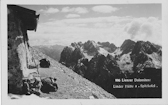 Lienzer Dolomiten, Linder Hütte am Spitzkofel - Tirol - alte historische Fotos Ansichten Bilder Aufnahmen Ansichtskarten 