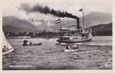 Klagenfurt, Dampfschiff Thalia  - alte historische Fotos Ansichten Bilder Aufnahmen Ansichtskarten 