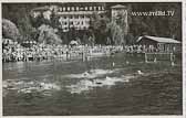 Sportwettkampf beim Hotel Annenheim - Villach - alte historische Fotos Ansichten Bilder Aufnahmen Ansichtskarten 