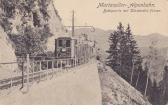 Mariazeller Alpenbahn mit Klostersitz Felsen - Niederösterreich - alte historische Fotos Ansichten Bilder Aufnahmen Ansichtskarten 