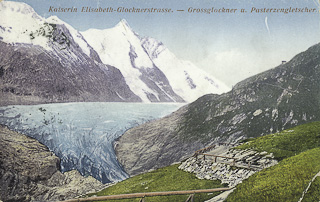 Glocknerstrasse - Pasterze - alte historische Fotos Ansichten Bilder Aufnahmen Ansichtskarten 