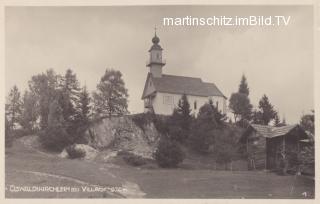 Oswaldiberg Kirche - Großvassach - alte historische Fotos Ansichten Bilder Aufnahmen Ansichtskarten 
