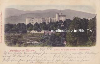 Wolfsberg, Schloss - alte historische Fotos Ansichten Bilder Aufnahmen Ansichtskarten 