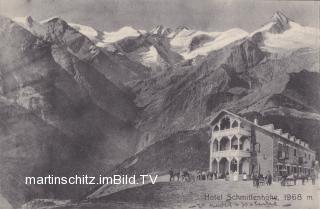 Hotel Schmittenhöhe - Salzburg - alte historische Fotos Ansichten Bilder Aufnahmen Ansichtskarten 
