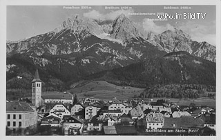 Saalfelden am Steinernen Meer - Salzburg - alte historische Fotos Ansichten Bilder Aufnahmen Ansichtskarten 