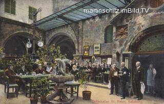 Salzburg, Stiftskeller St. Peter - Salzburg(Stadt) - alte historische Fotos Ansichten Bilder Aufnahmen Ansichtskarten 