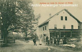 St. Georgen ob Villach, Gasthaus zur Linde - Kärnten - alte historische Fotos Ansichten Bilder Aufnahmen Ansichtskarten 