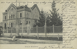 Villa Scarpa - Italiener Straße - alte historische Fotos Ansichten Bilder Aufnahmen Ansichtskarten 