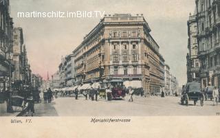 Wien, Mariahilferstraße - Wien  6.,Mariahilf - alte historische Fotos Ansichten Bilder Aufnahmen Ansichtskarten 