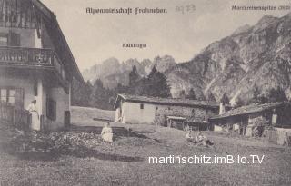 Stubaital, Alpenwirtschaft Froheneben - Tirol - alte historische Fotos Ansichten Bilder Aufnahmen Ansichtskarten 