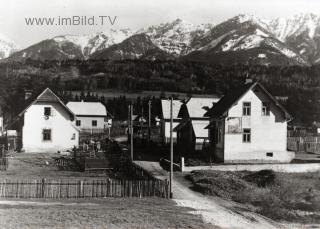 Richtstraße in den 30er Jahren - Villach-Auen - alte historische Fotos Ansichten Bilder Aufnahmen Ansichtskarten 