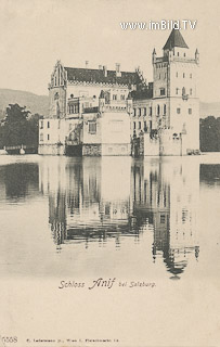 Schloss Anif - Salzburg-Umgebung - alte historische Fotos Ansichten Bilder Aufnahmen Ansichtskarten 