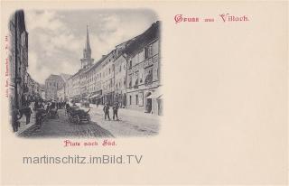 Villach Hauptplatz - Kärnten - alte historische Fotos Ansichten Bilder Aufnahmen Ansichtskarten 