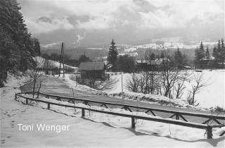 Egg am See, Winteransicht Badehaus Druml - Kärnten - alte historische Fotos Ansichten Bilder Aufnahmen Ansichtskarten 