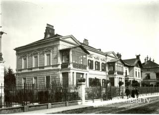 Villen der Peraustraße - Villach - alte historische Fotos Ansichten Bilder Aufnahmen Ansichtskarten 
