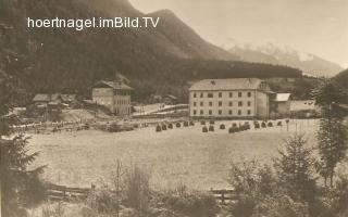 Bahnhof + Gasthaus Mittewald - Assling - alte historische Fotos Ansichten Bilder Aufnahmen Ansichtskarten 
