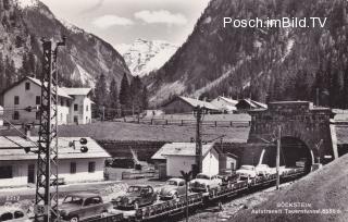 Tauernbahn Nordrampe, Böckstein Autotransit  - Salzburg - alte historische Fotos Ansichten Bilder Aufnahmen Ansichtskarten 