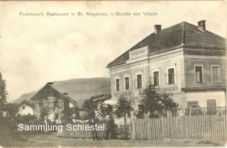 Das Restaurant Fruhmann in St. Magdalen - St. Magdalen - alte historische Fotos Ansichten Bilder Aufnahmen Ansichtskarten 
