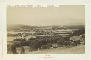 Velden, Ortsansicht - KAB - Kärnten - alte historische Fotos Ansichten Bilder Aufnahmen Ansichtskarten 