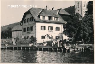 Seewirt in Ossiach - Ossiach - alte historische Fotos Ansichten Bilder Aufnahmen Ansichtskarten 