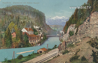 Feldkirch - Illlschlucht - alte historische Fotos Ansichten Bilder Aufnahmen Ansichtskarten 
