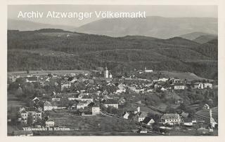 Völkermarkt Stadtansicht - alte historische Fotos Ansichten Bilder Aufnahmen Ansichtskarten 