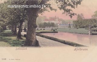 Salzburg, Schlosspark Heilbrunn -  - Salzburg - alte historische Fotos Ansichten Bilder Aufnahmen Ansichtskarten 