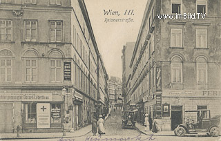Reisnerstrasse - Wien  3.,Landstraße - alte historische Fotos Ansichten Bilder Aufnahmen Ansichtskarten 