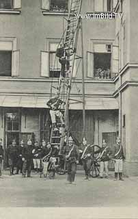 Feuerwehr in Villach - Hans-Gasser-Platz - alte historische Fotos Ansichten Bilder Aufnahmen Ansichtskarten 