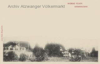 Warmbad Villach, Karawankenhof - Villach-Warmbad-Judendorf - alte historische Fotos Ansichten Bilder Aufnahmen Ansichtskarten 