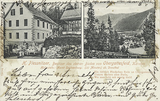 Bad Obergottesfeld - Plessnitzer - Obergottesfeld - alte historische Fotos Ansichten Bilder Aufnahmen Ansichtskarten 