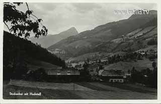 Stockenboi mit Hochstaff - Stockenboi - alte historische Fotos Ansichten Bilder Aufnahmen Ansichtskarten 