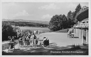 Strandbad Klopeinersee - Völkermarkt - alte historische Fotos Ansichten Bilder Aufnahmen Ansichtskarten 