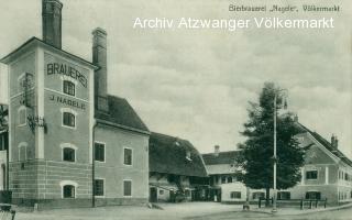 Völkermarkt Bierbrauerei Nagele - Völkermarkt - alte historische Fotos Ansichten Bilder Aufnahmen Ansichtskarten 