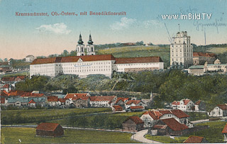 Kremsmünster - Benedektinerstift - Kirchdorf an der Krems - alte historische Fotos Ansichten Bilder Aufnahmen Ansichtskarten 
