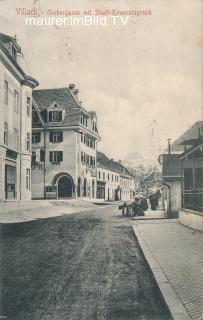 Villach - Gerbergasse - Kärnten - alte historische Fotos Ansichten Bilder Aufnahmen Ansichtskarten 