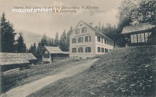 Naturheilbad Plessnitzer in Obergottesfeld - Sachsenburg - alte historische Fotos Ansichten Bilder Aufnahmen Ansichtskarten 
