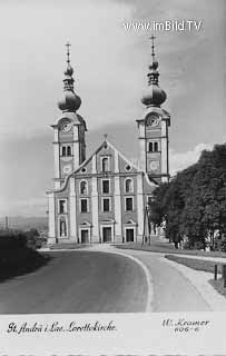 Lorettokirche - St. Andrä - alte historische Fotos Ansichten Bilder Aufnahmen Ansichtskarten 