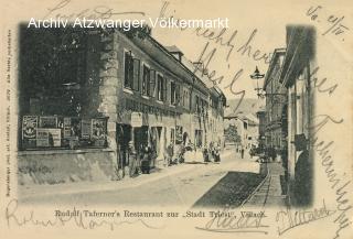Villach Rudolf Taferners Restaurant  - Europa - alte historische Fotos Ansichten Bilder Aufnahmen Ansichtskarten 
